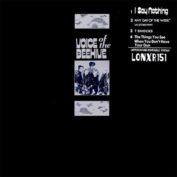 Voice Of The Beehive : I Say Nothing (12", Ltd)