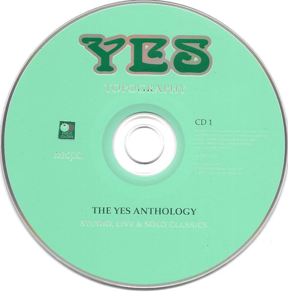 Yes : Topography - The Yes Anthology - Studio, Live & Solo Classics (2xCD, Comp)