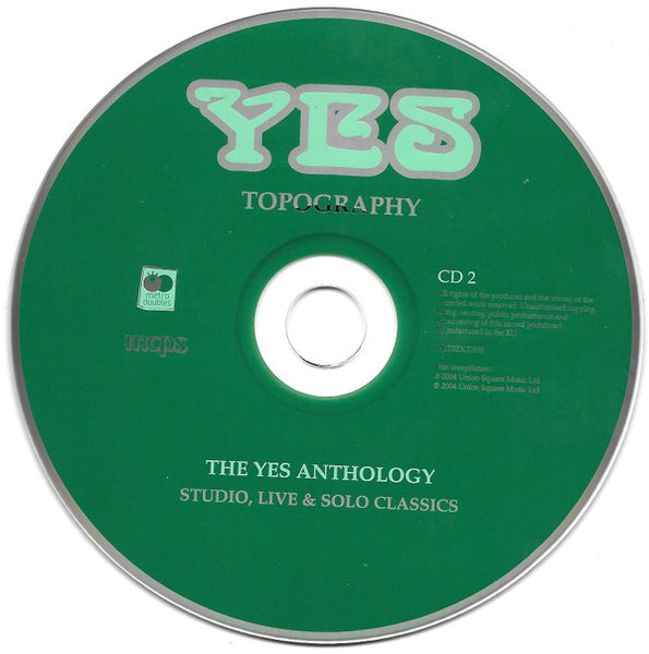 Yes : Topography - The Yes Anthology - Studio, Live & Solo Classics (2xCD, Comp)
