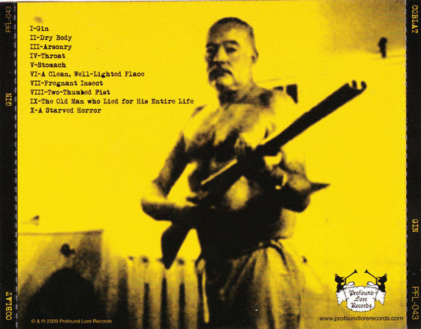 Cobalt (7) : Gin (CD, Album, M/Print)