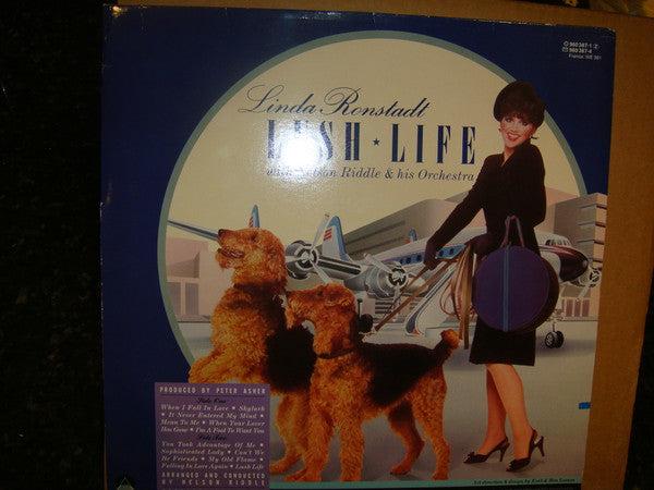 Linda Ronstadt With Nelson Riddle & His Orchestra* : Lush Life (LP, Album)