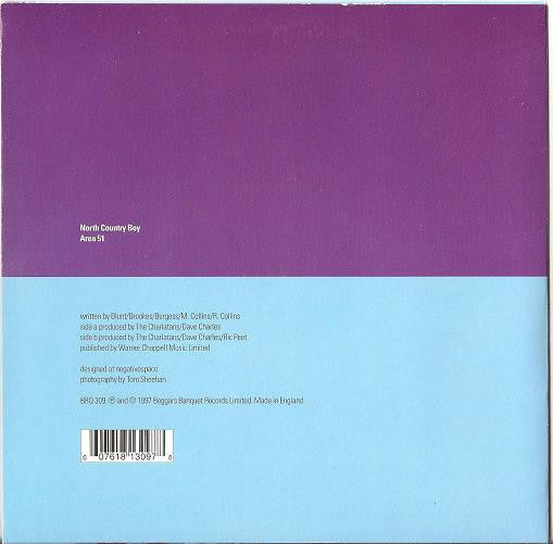 The Charlatans : North Country Boy (7", Single)