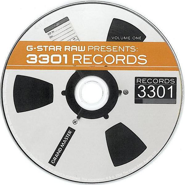 Various : G-Star Raw Presents: 3301 Records - Volume One (CD, Comp)