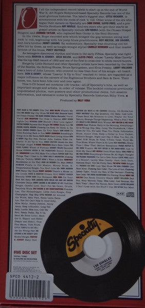 Various : The Specialty Story (5xCD, Comp + Box, RE)