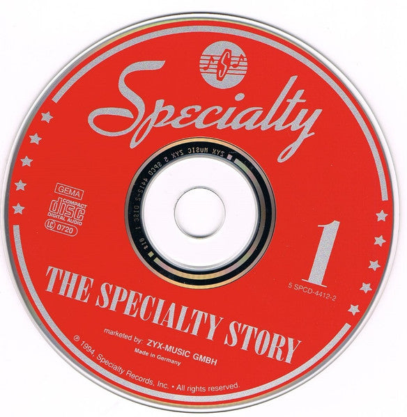 Various : The Specialty Story (5xCD, Comp + Box, RE)