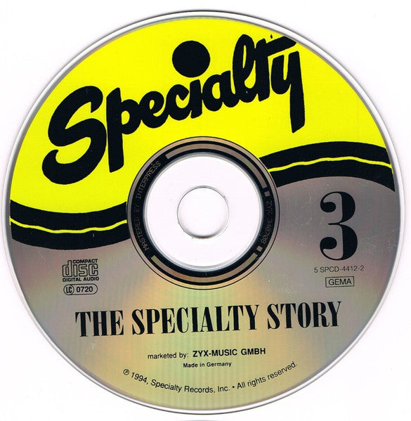 Various : The Specialty Story (5xCD, Comp + Box, RE)