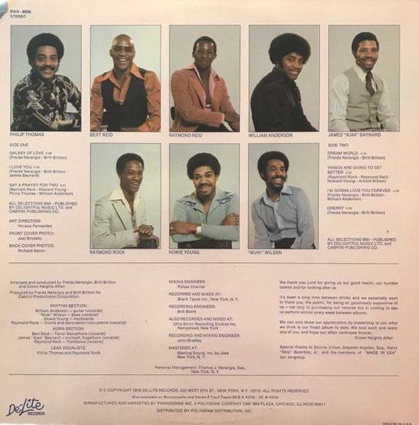 Crown Heights Affair : Dream World (LP, Album, Ter)