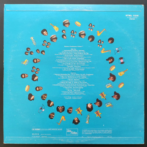 Various : Motown Chartbusters Vol. 7 (LP, Album, Comp)