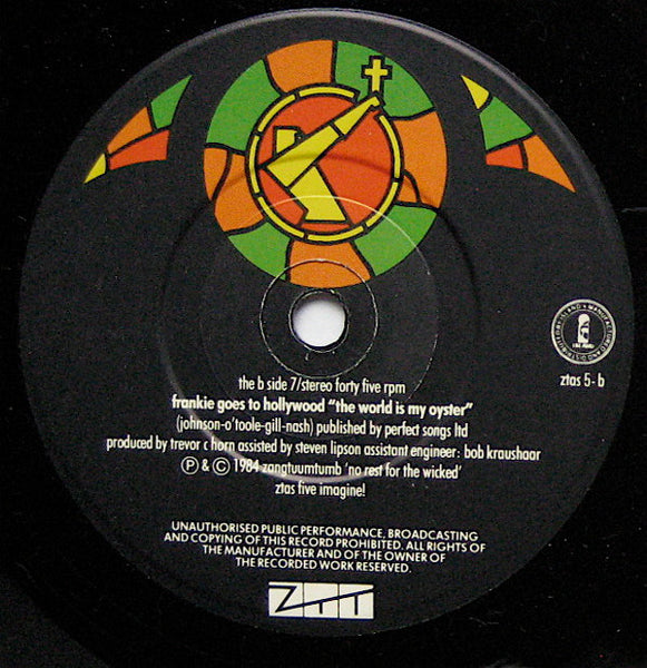 Frankie Goes To Hollywood : The Power Of Love (7", Single, Env)