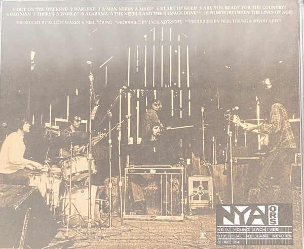 Neil Young : Harvest (HDCD, Album, RE, RM)