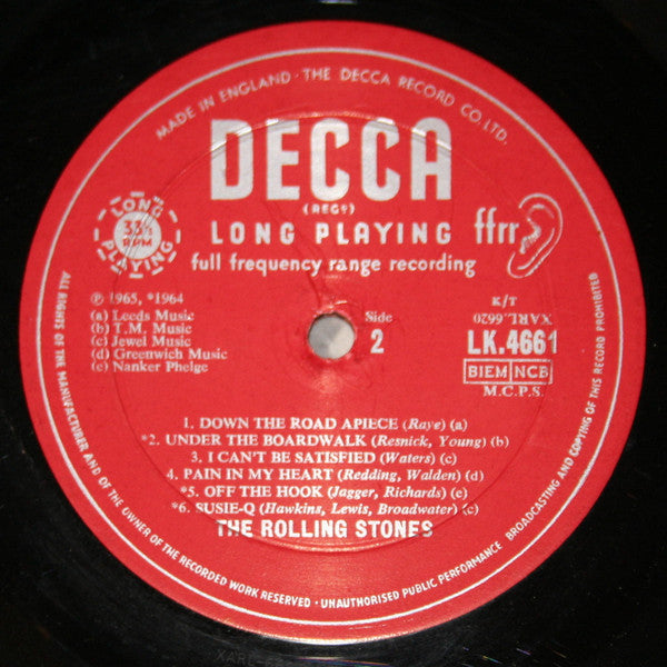 The Rolling Stones : No. 2 (LP, Album, Mono)