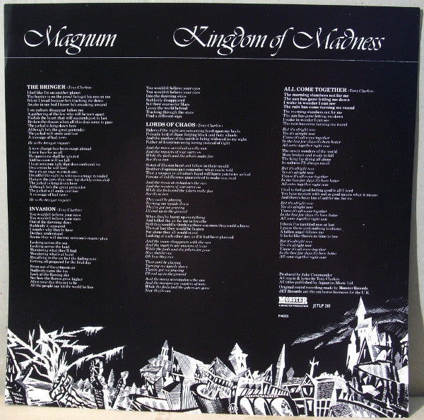Magnum (3) : Kingdom Of Madness (LP, Album)