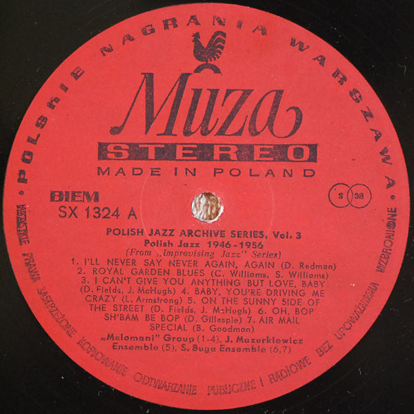 Various : From "Improvising Jazz" Series (LP, Album, Comp)