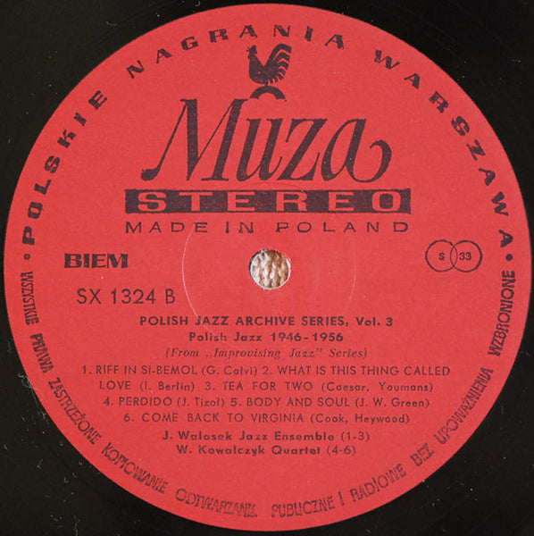 Various : From "Improvising Jazz" Series (LP, Album, Comp)