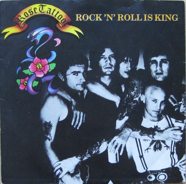 Rose Tattoo : Rock 'N' Roll Is King (7", Single)