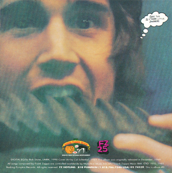 The Mothers Of Invention* : Burnt Weeny Sandwich (CD, Album)