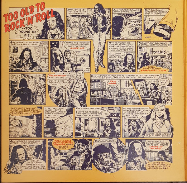 Jethro Tull : Too Old To Rock 'N' Roll: Too Young To Die! (LP, Album, Gat)