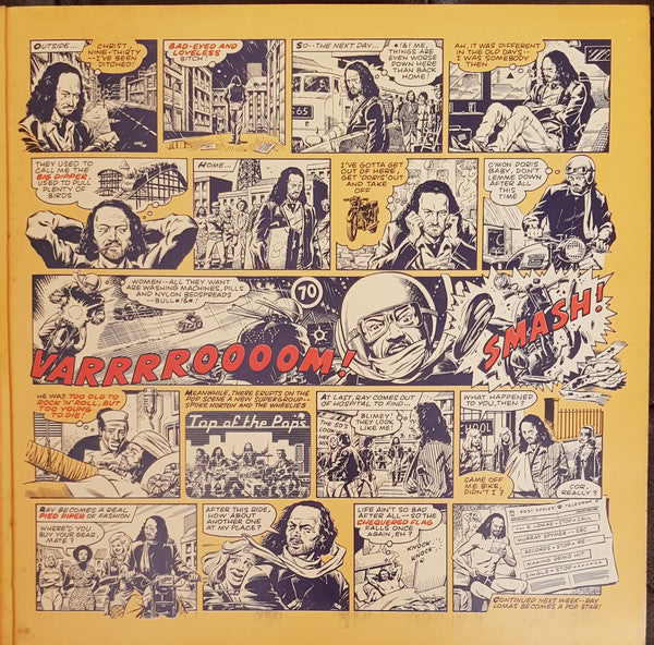 Jethro Tull : Too Old To Rock 'N' Roll: Too Young To Die! (LP, Album, Gat)