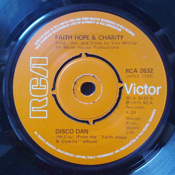 Faith Hope & Charity* : Just One Look (7")