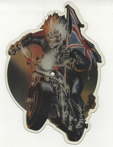 Iron Maiden : Infinite Dreams (7", Shape, Single, Ltd, Pic)