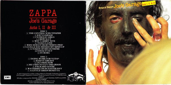 Zappa* : Joe's Garage Acts I, II & III (2xCD, Comp, RE, RM)