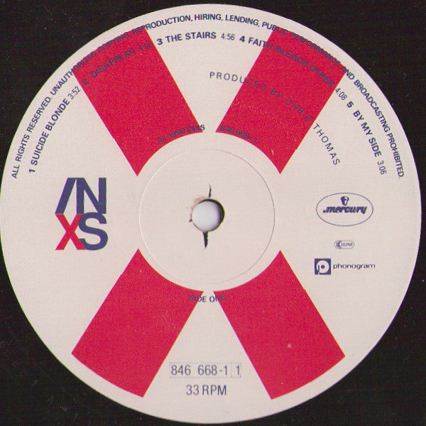 INXS : X (LP, Album, Gat)