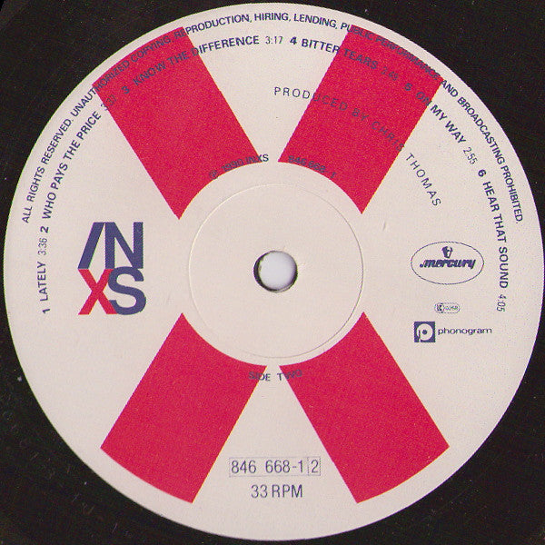 INXS : X (LP, Album, Gat)