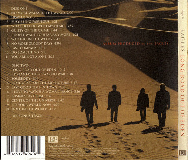 Eagles : Long Road Out Of Eden (2xCD, Album, Dig)