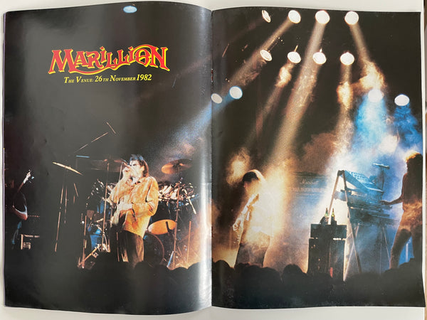 Marillion The Web 1983 Tour Programme