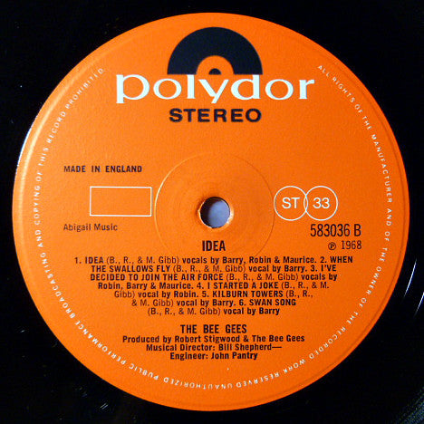 Bee Gees : Idea (LP, Album)