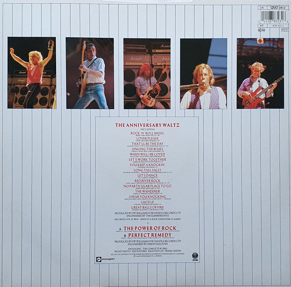 Status Quo : The Anniversary Waltz (12", Single, MP)