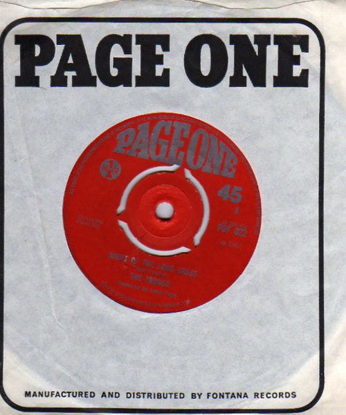 The Troggs : Night Of The Long Grass (7", Pus)