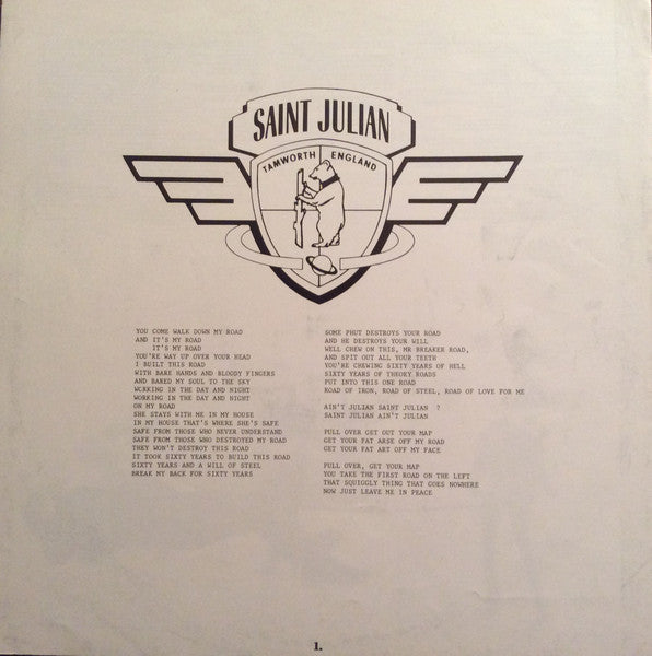 Julian Cope : Saint Julian (LP, Album)