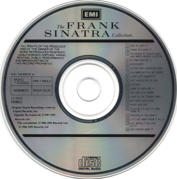 Frank Sinatra : The Frank Sinatra Collection (CD, Comp, Mono, RM)