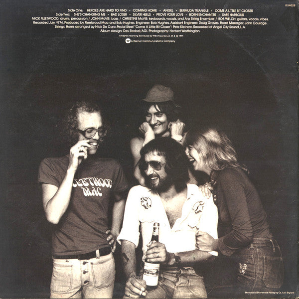 Fleetwood Mac : Heroes Are Hard To Find (LP, Album, No )