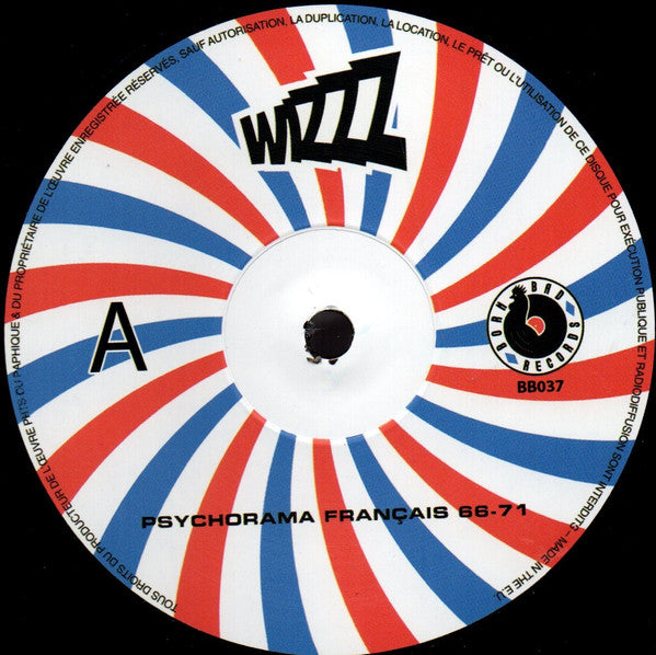 Various : Wizzz! (Psychorama Français 66-71) (LP, Comp, RE)