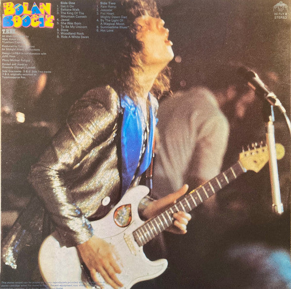 T. Rex : Bolan Boogie (LP, Album, Comp)