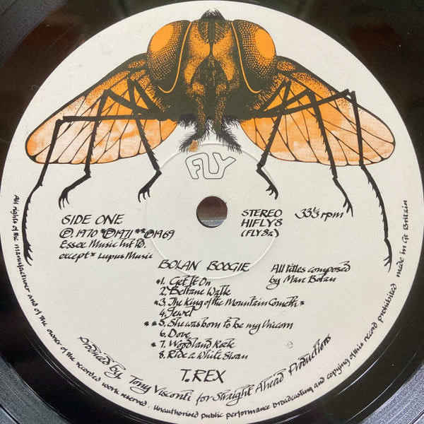 T. Rex : Bolan Boogie (LP, Album, Comp)