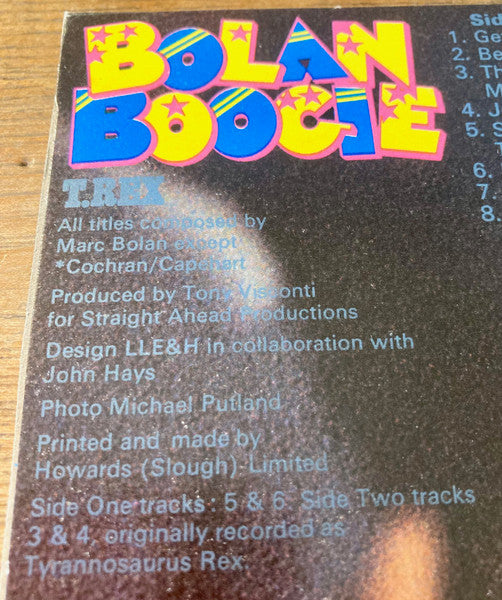 T. Rex : Bolan Boogie (LP, Album, Comp)