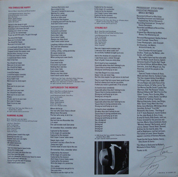 Steve Perry : Street Talk (LP, Album)