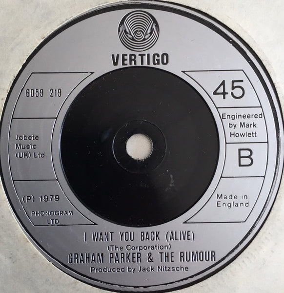 Graham Parker & The Rumour* : Protection (7", Single)