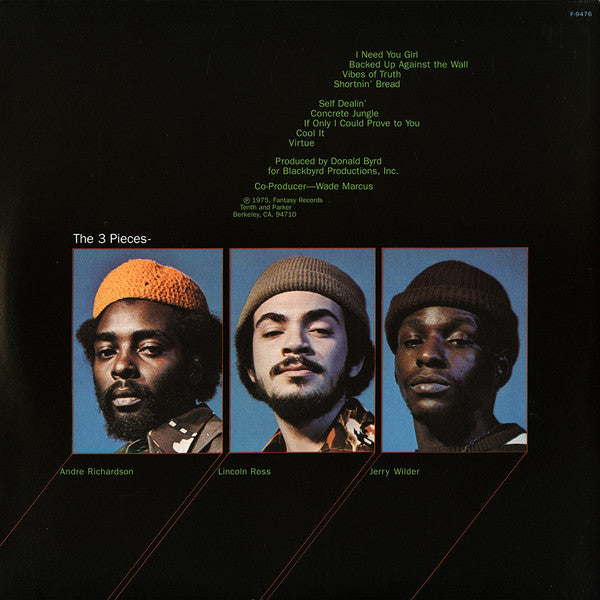 The 3 Pieces* : Vibes Of Truth (LP, Album, RE, Gat)
