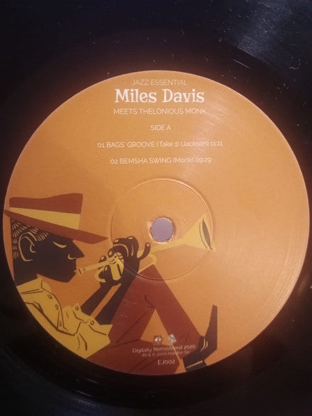Miles Davis : Meets Thelonious Monk (LP, Comp, RE)