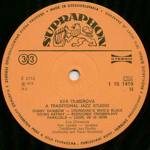 Eva Olmerová : Eva Olmerová (LP, Comp, RE)