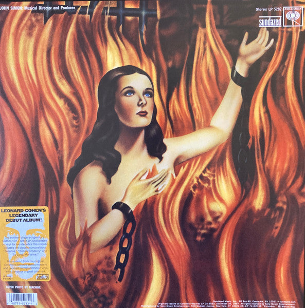 Leonard Cohen : Songs Of Leonard Cohen (LP, Album, RE, RM)