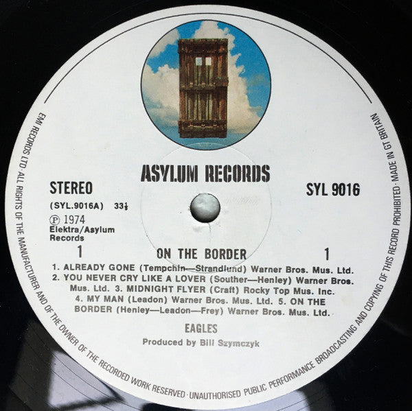 Eagles : On The Border (LP, Album, Tex)