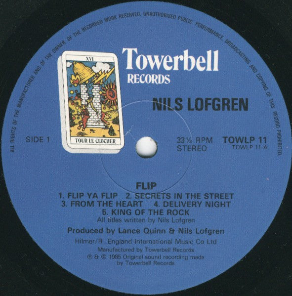 Nils Lofgren : Flip (LP, Album)
