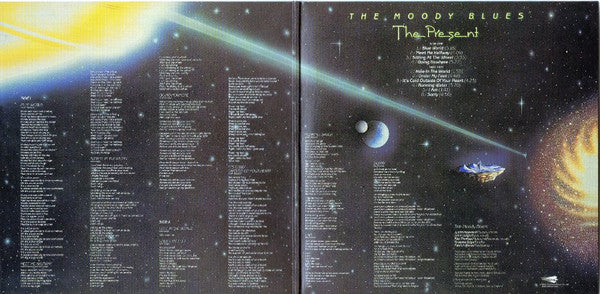 The Moody Blues : The Present (LP, Album, Gat)