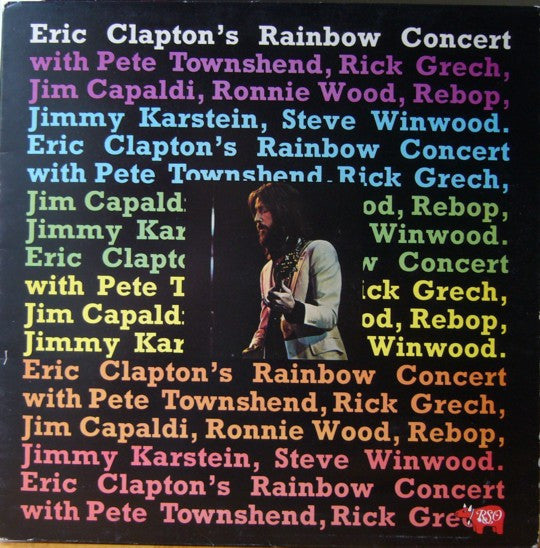 Eric Clapton : Eric Clapton's Rainbow Concert (LP, Album, RE)