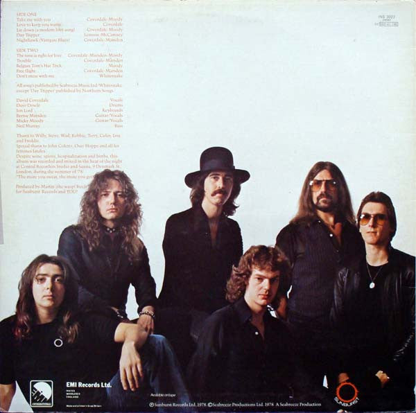 Whitesnake : Trouble (LP, Album)